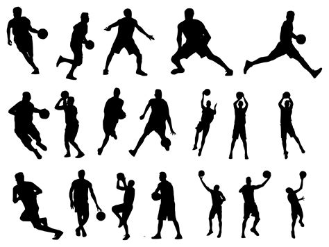 Basketball Player Silhouette Png Basketball Silhouette" Images
