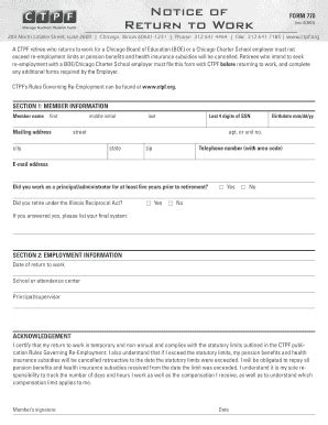 IL CTPF 770 2015-2025 - Fill and Sign Printable Template Online