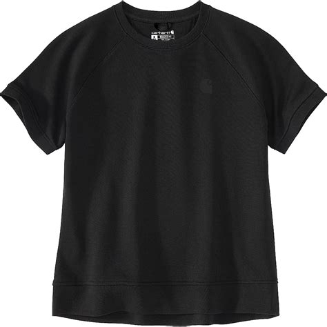 Carhartt Women's Relaxed Fit French Terry Short Sleeve Sweatshirt | Academy