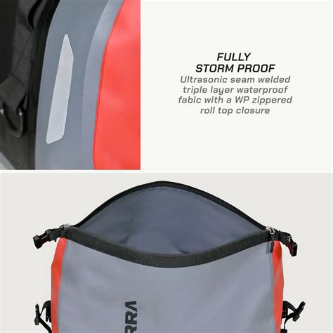 100% Waterproof DryBag 55L | Universal Motorcycle Tailbag – ViaTerra Gear