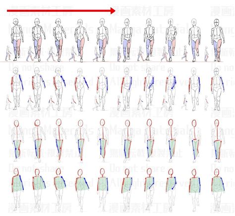 Walking Animation Frames