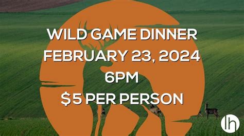 Wild Game Dinner, Labelle Haven Baptist Church, Olive Branch, February ...