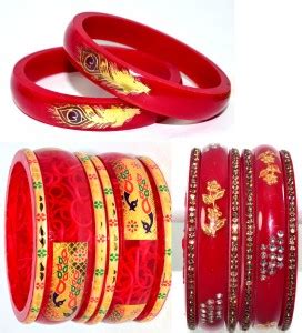 Handloom Creations Plastic Crystal Enamel Kada Price in India - Buy ...