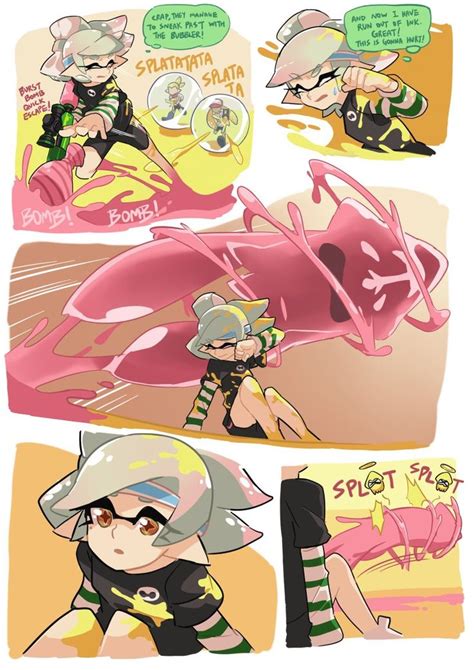 Sapphire 💖💚 on Twitter | Splatoon comics, Splatoon, Splatoon memes
