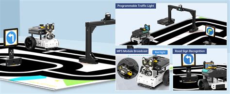 AiNova Intelligent Vision Robot Car Graphical Python/ Scratch Program ...