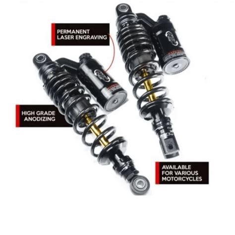 Yamaha Aerox Rear Shock Absorber 305mm Black – Riders Junction