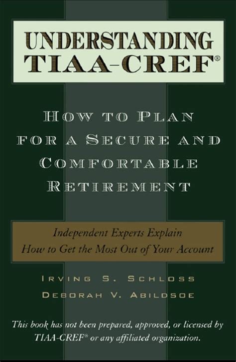 Understanding TIAA-CREF How to Plan for a Secure and Comfortable ...