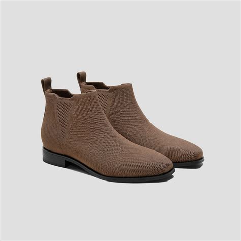 Square-Toe Slip-On Chelsea Boots (Ryan Slip-On), ESPRESSO, EU35.5 | VIVAIA