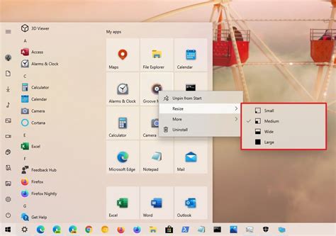 Image result for How to Customize the Start Menu Layout