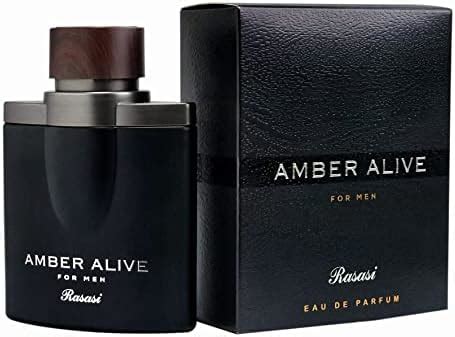 Buy Rasasi Amber Alive Long Lasting Eau De Parfum for Men - 100 ml ...