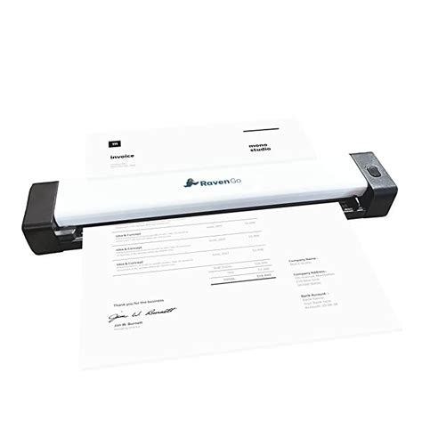 Buy Raven Go Portable Mobile Document Scanner for PC and Mac with ...