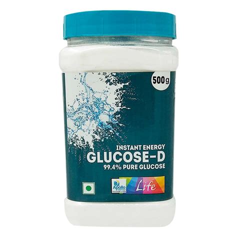 Buy Apollo Pharmacy Glucose-D Instant Energy 500g Tin - Apollo Pharmacy.