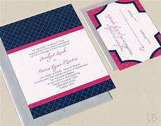 Navy Blue And Pink Wedding Invitations by Wedding Color Inspiration Navy Blue Bridal Wedding Finds Navy Blue And Pink Wedding Invitations