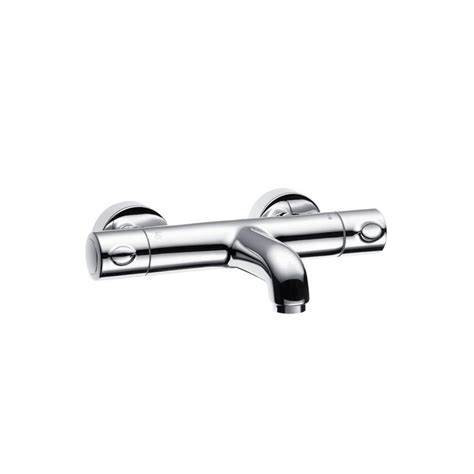 Hansgrohe Ecostat Chrome 2-handle Wall Mount Low-arc Bathtub Faucet ...