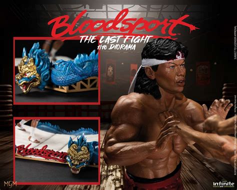 Frank Dux vs. Chong Li Statue 1/10 The Last Fight, Bloodsport, 27 cm ...