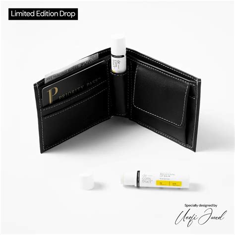 Black Lip Balm Wallet + Brightening Lip Balm SPF 50 | Deconstruct