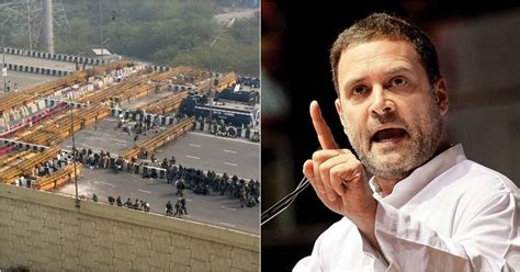 Build Bridges, Not Walls: Rahul Gandhi Advises Govt Over Turning Delhi ...