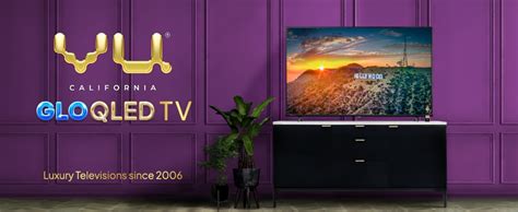 Vu 139cm (55 inches) GloQLED Series 4K QLED Smart Google TV 55QLED25 ...
