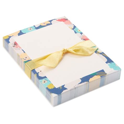 Artful Expression Floral Memo Sheets