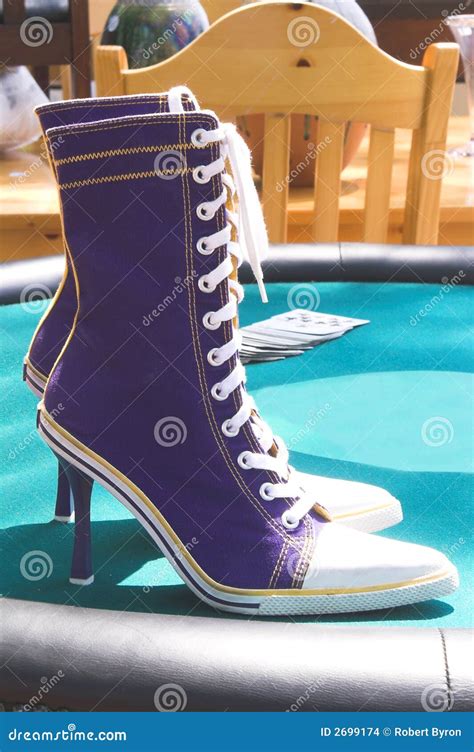 High Heel Sneakers stock photo. Image of tops, sneakers - 2699174