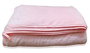 MaxOshine Microfiber Towels for Bath-Soft Coral Fleece Towel with Hook ...