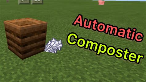 Image result for Automatic Composter Minecraft