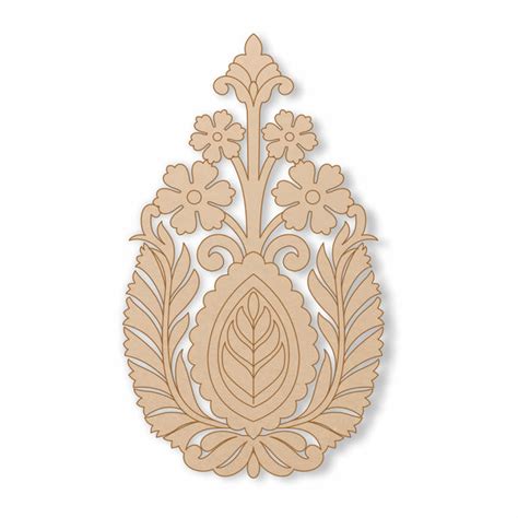 Rajwadi Floral Motif Pre Mark Cutout G – Handilane