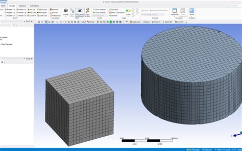 Hexmeshing Tube Using ANSYS Workbench 的图像结果