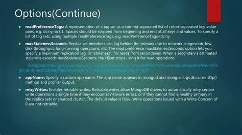 Image result for MongoDB Connection String