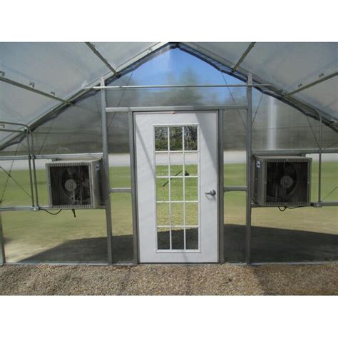 RSI Educational greenhouse 24-ft L x 12-ft W x 9.5-ft H Metallic ...