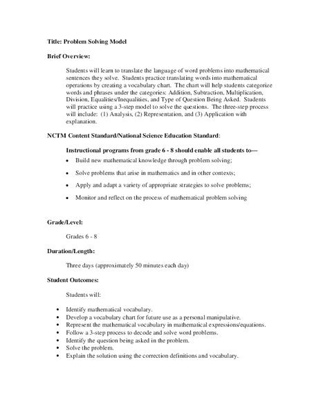 Image result for Problem Solving and Python Programming Lesson Plan