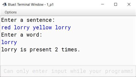 Image result for Sample Java Code Word in a Sentence