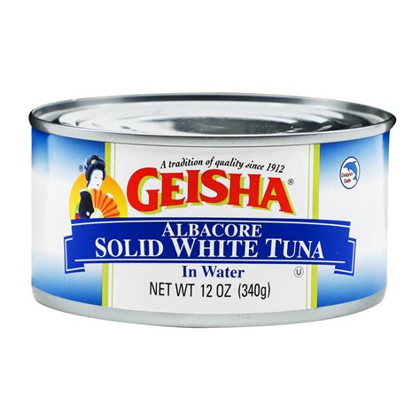ALBACORE SOLID WHITE IN WATER TUNA 12 OZ – Geisha Brand