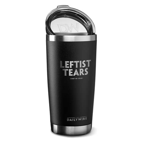 Leftist Tears Tumbler Lid – Daily Wire Shop