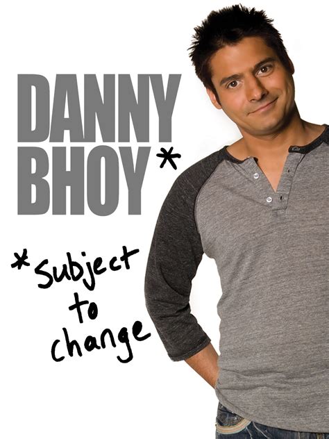 Prime Video: Danny Bhoy: Subject to Change
