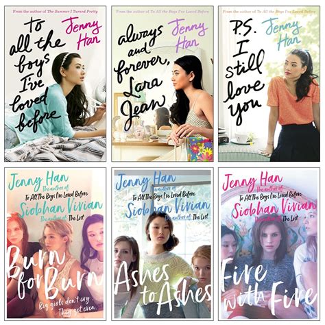 Buy To All the Boys I've Loved Before and Burn for Burn Series 6 Books ...