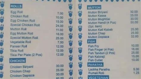 Mutton biryani Rs 32, Chicken biryani Rs 30- Menu card from 2001 goes viral
