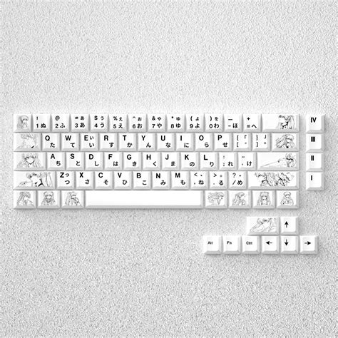 Asuka Pure Edition Premium Cherry PBT MINI Keycaps – CuriosityCaps