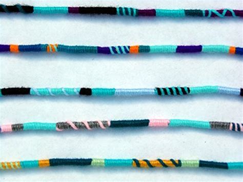 Turquoise/Teal Color Scheme, Qty: 1 Dreadlocks Accessory, Dread Wrap ...