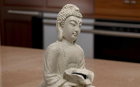 UrbCharm Buddha Water Fountain for Home, Office, Garden | Indoor ...