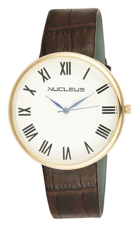 Nucleus Analog White Dial Unisex's Watch-LPRRGWMR : Amazon.in: Fashion
