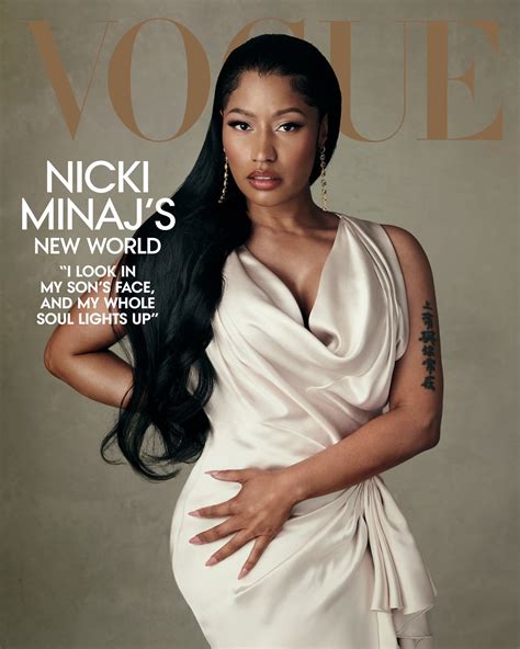 麻辣鸡Nicki Minaj登上美版Vogue杂志封面：麻辣鸡的新世界|杂志封面|Vogue_新浪新闻