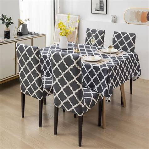 Premium Dining Table & Chair Cover Combo – Great Happy IN