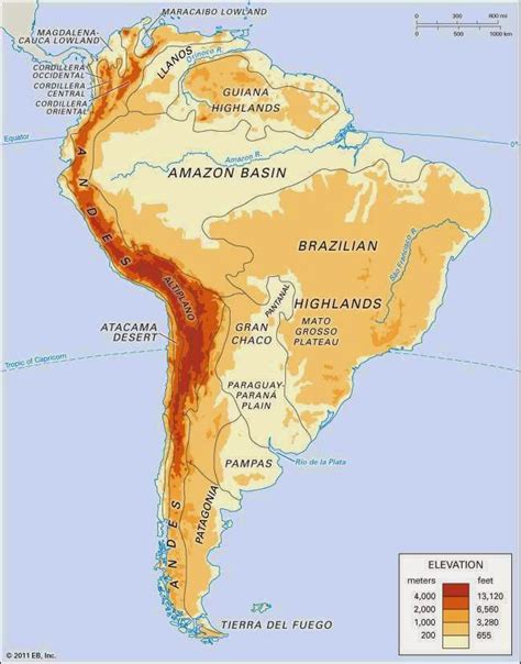 Human Features Map of South America 的图像结果