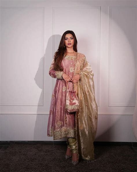 Shavi's' Peach Havy Zimmy Chu Royal Elegant Suit Set – The store of Bufani