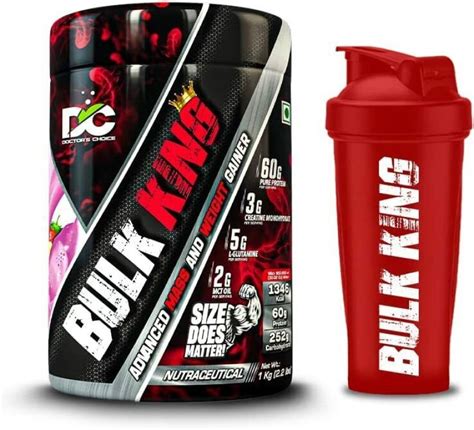 DOCTOR'S CHOICE Bulk King Advanced Weight Gainers/Mass Gainers Price in ...
