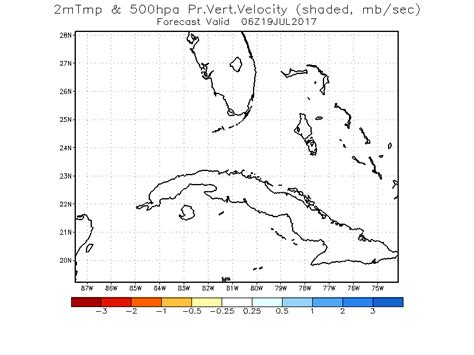 500 hPa Vertical Velocity (d01)