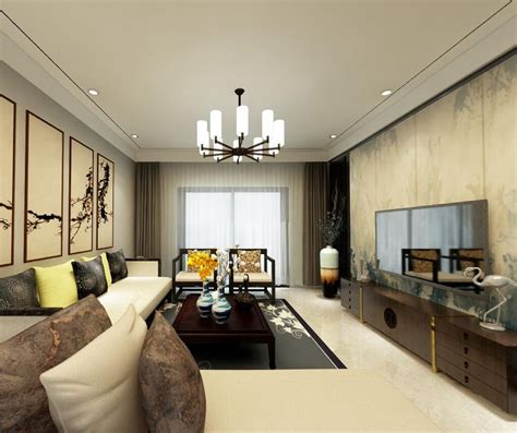 135平硬朗风格现代简约客厅装修效果案例_太平洋家居网图库
