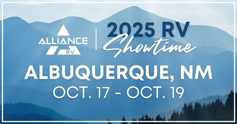 Rocky Mountain RV Show, Cottonwood Mall, Albuquerque, 17 October to 19 ...