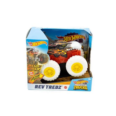 Buy Hot Wheels Monster Truck 1:43 Rev Tredz Mega Wrex Online at Best ...